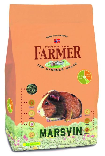 Hovedbilde Tommy the farmer Marsvinfôr 2,5 kg