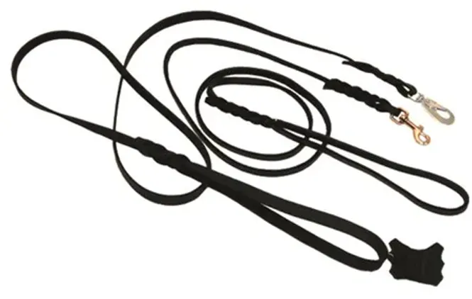 Hovedbilde Trine Kobbel I Lær/Flettet Sort