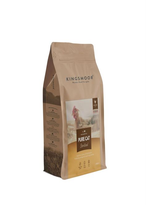 Hovedbilde Kingsmoor pure chicken sterilized cat 6 kg