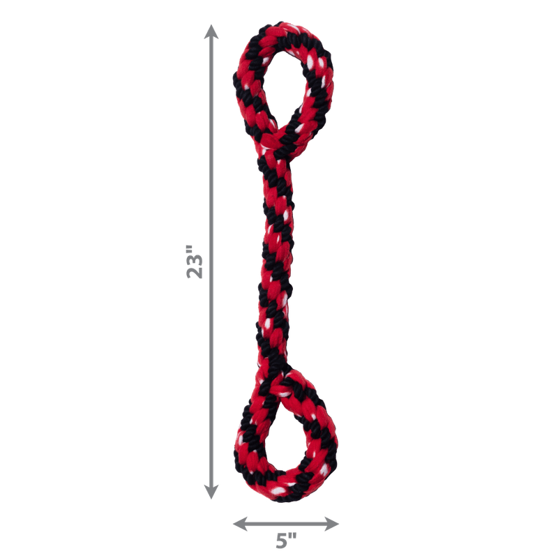 Hundeleke KONG Signature Rope Double Tug L