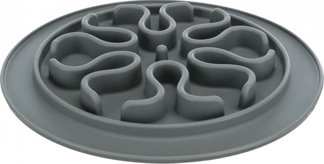 Hovedbilde Slow Feed Fôrmatte Labyrint i Silikon Ø24cm
