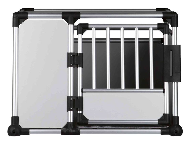 Transportbur Aluminium Sølv/Grå L