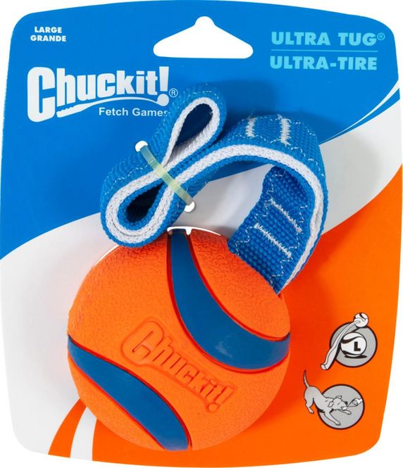 Hovedbilde CHUCKIT Ultra ball på tau L