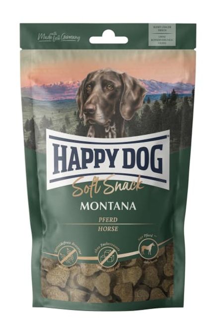 Hovedbilde Happy Dog Soft Snack Montana (Hest) 100g