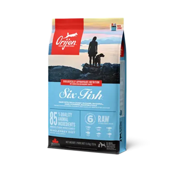 Hovedbilde Orijen Hundefor Six Fish 11,4kg