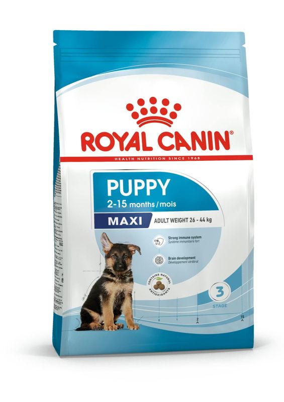 Royal Canin MAXI Hundefor Puppy 4 kg