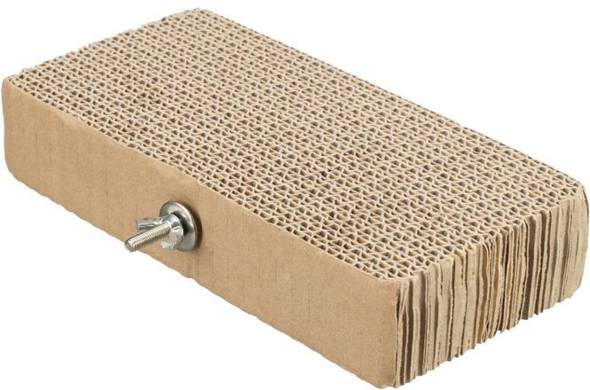 Hovedbilde Fugleleke Plattform i Papp 20x4x10cm