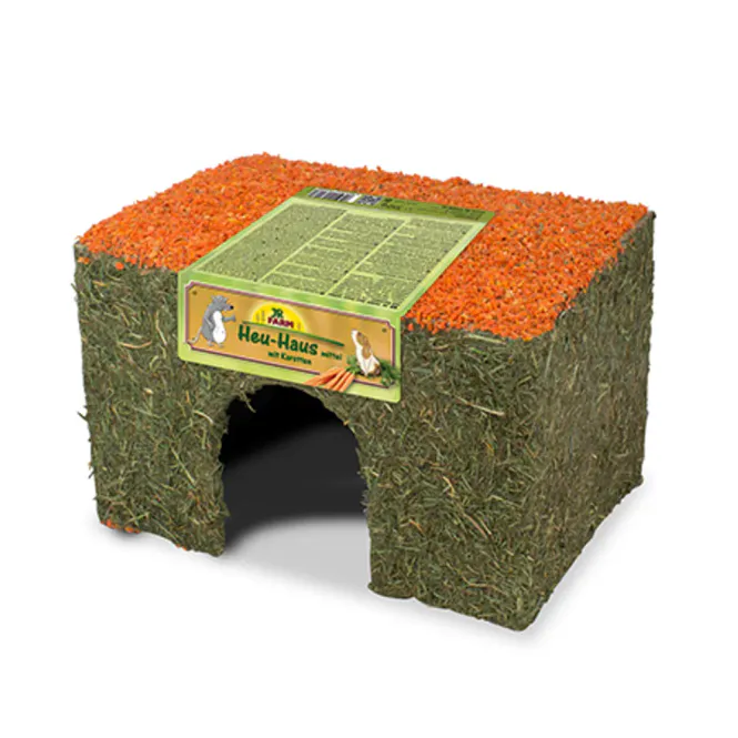 Hovedbilde Jr Farm høyhus med gulrottak 27x18x17cm