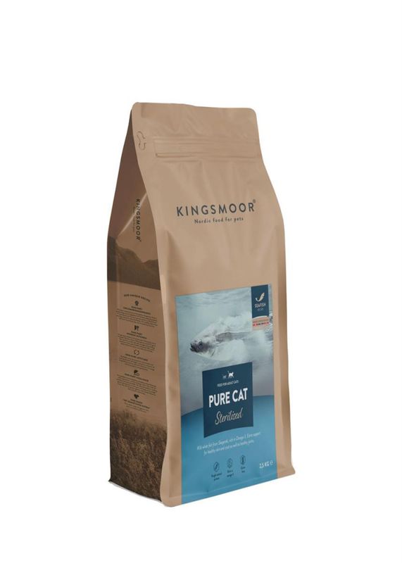 Kingsmoor pure seafish sterilized cat 2,5 kg