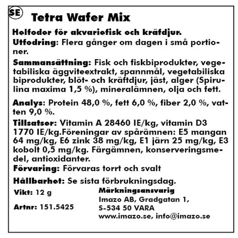 Tetra Wafer Mix 250 ml