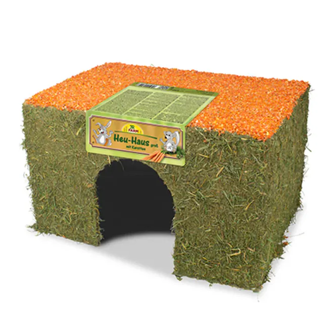 Hovedbilde Jr Farm høyhus med gulrottak 37x24x21cm