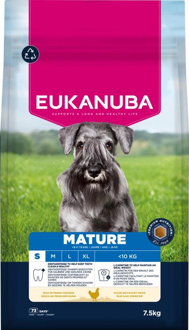 Hovedbilde EUKANUBA Mature Small Breed kylling 7,5kg