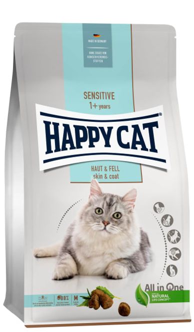 Hovedbilde Happy Cat Care Adult Hud & Pels 4kg