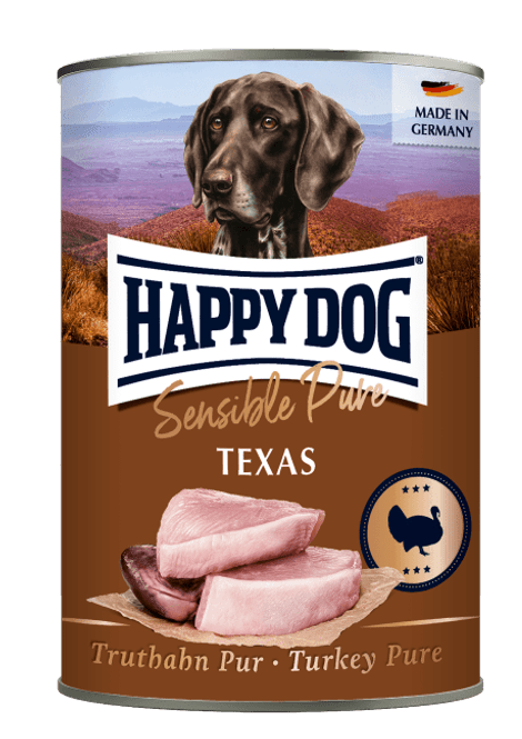 Hovedbilde Happy Dog Boksemat Sensible Pure Texas M/Kalkun ...