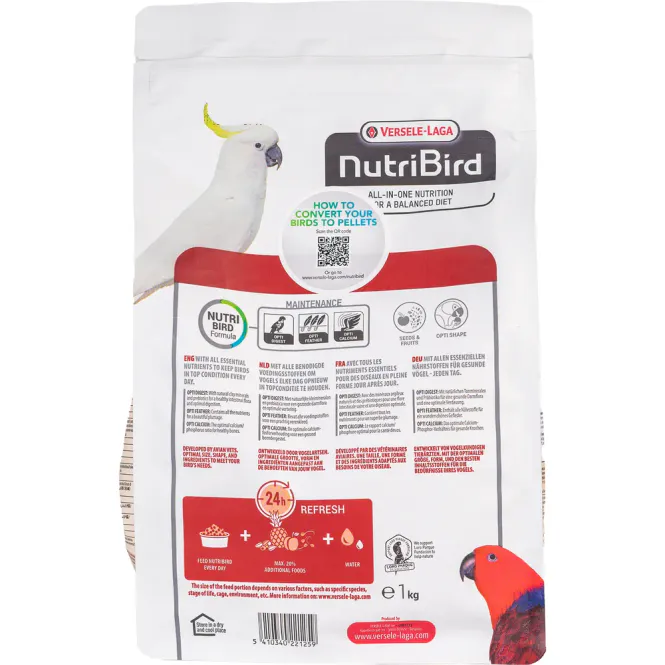 Hovedbilde Versele Laga Nutribird P15 1kg Orginal 