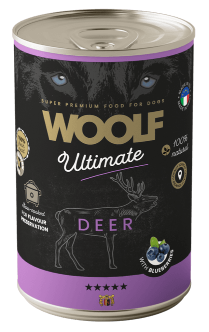 Hovedbilde WOOLF Ultimate Deer with Blueberries 400g