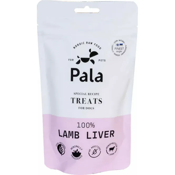 Hovedbilde Pala Treats Lamb Liver 100g