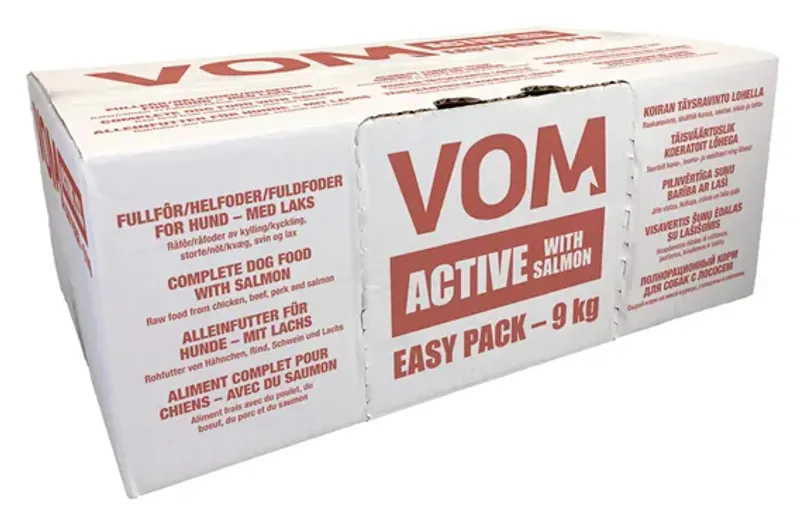VOM Easy Pack Active fullfor med laks 9 kg