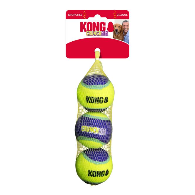 Hovedbilde Hundeleke KONG Crunch Air Ball M 3pk