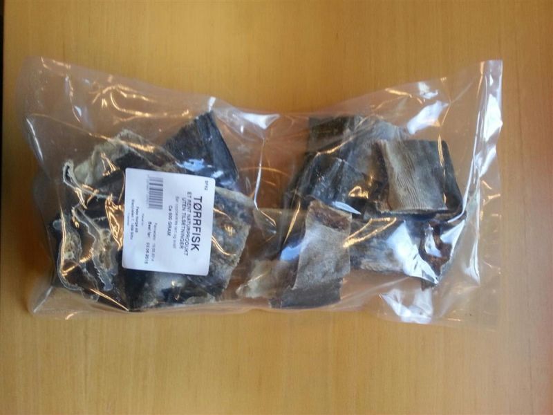 Hundetørrfisk 500g Kappet