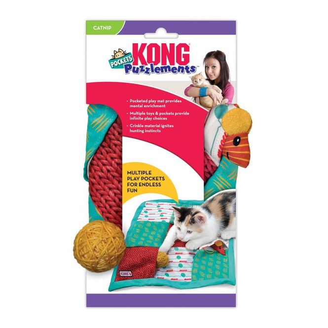 Hovedbilde Katteleke KONG Puzzlements Pockets