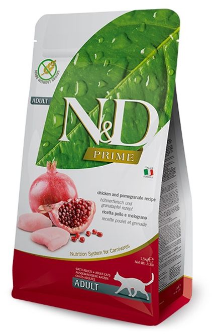 Hovedbilde FARMINA N&D Kattemat Kylling og Granateple Adult ...