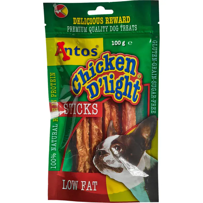Hovedbilde Chicken Dlight Sticks 100g