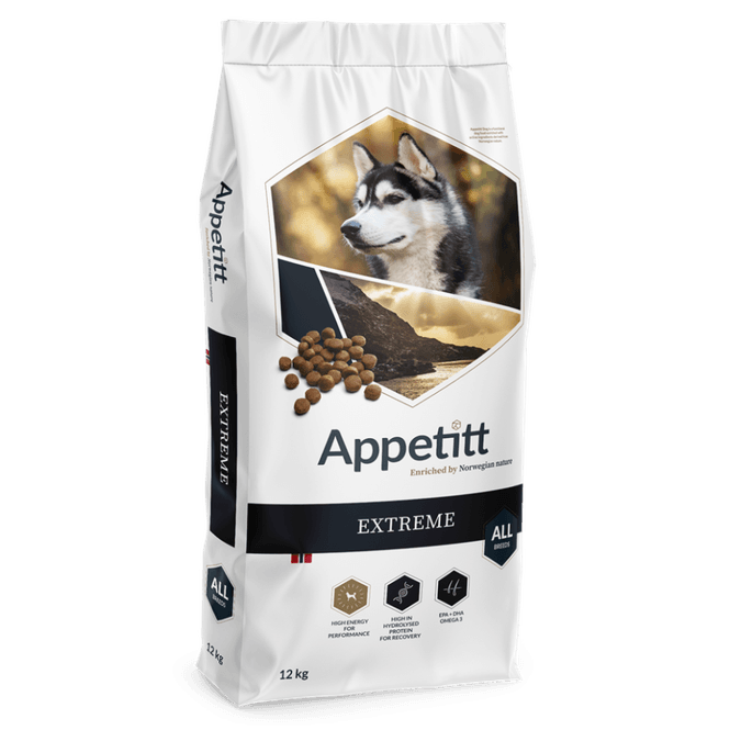 Hovedbilde Appetitt Hundefôr Extreme 12 kg