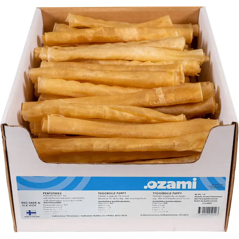 Tyggerull Valp 18cm Ozami 