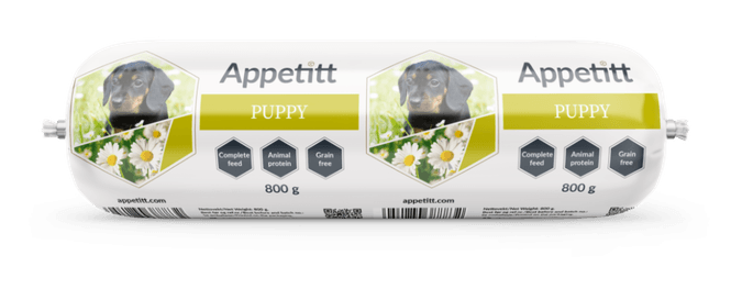 Hovedbilde Appetitt Hundepølse Puppy 800 g
