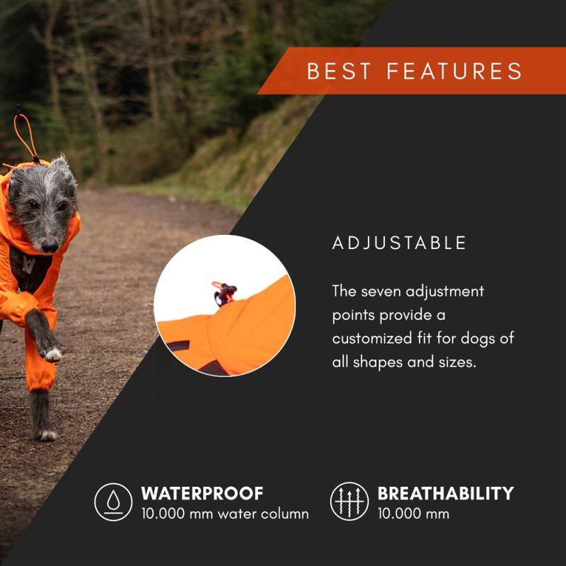 Non-stop dogwear Fjord overall raincoat