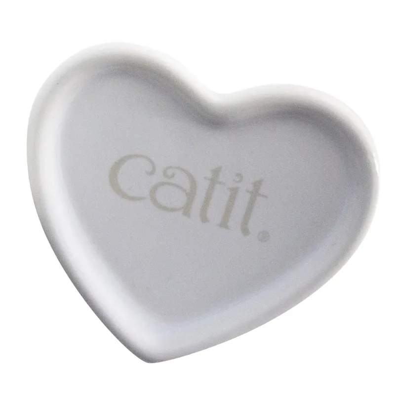 Catit Keramikk hjerteskål