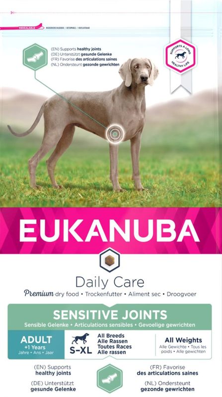 EUKANUBA DailyCare Adult All Breeds Sensitive Joints 2,3kg