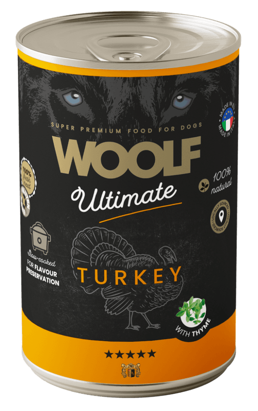 WOOLF Ultimate Turkey with Thyme 400g