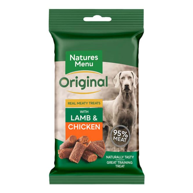 Hovedbilde NM Snacks Hund Lam og Kylling 60g 