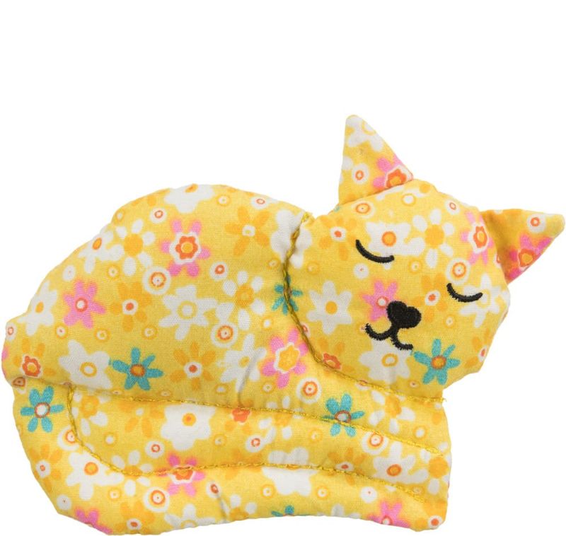 Katteleke Katt i Bomull Baldrian 13cm
