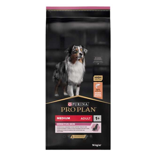Hovedbilde PRO PLAN Medium Adult SENSITIVE SKIN 14kg