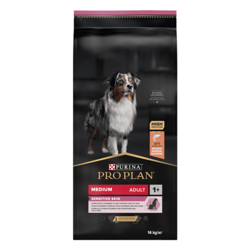 PRO PLAN Medium Adult SENSITIVE SKIN 14kg
