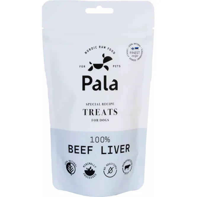 Hovedbilde Pala Treats beef liver 100g