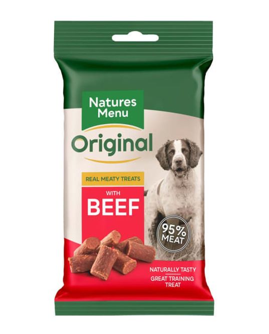 Hovedbilde NM Snacks Hund Biff 60g 